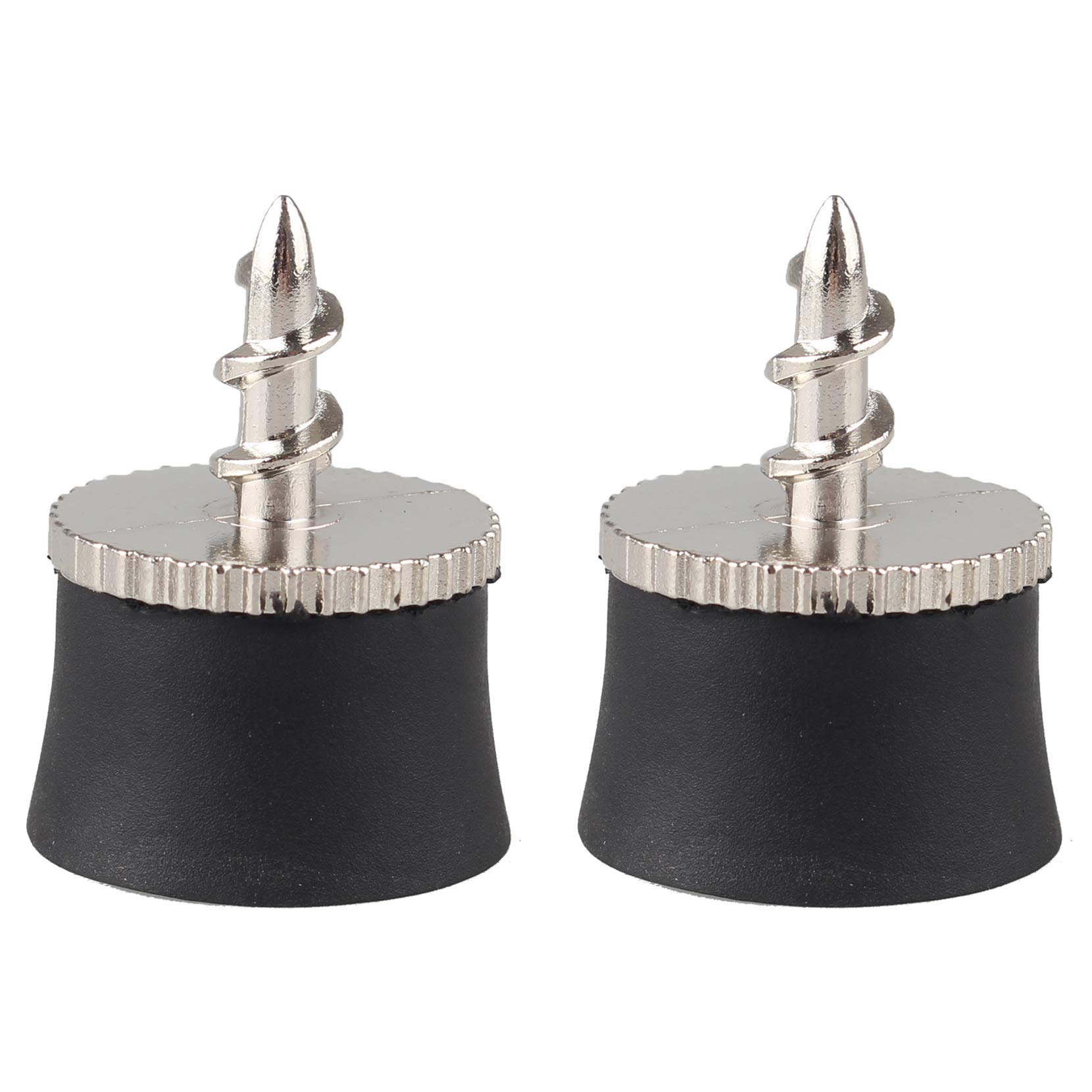 Futheda 2Pcs Golf Suction Cup, Golf Ball Pick Up Claw Golf Club Retriever Grabber Putter Grip Golf Training Accessories