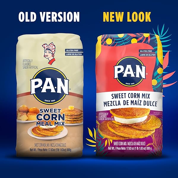 P.A.N. SWEET CORN MIX – GLUTEN FREE MIXTURE FOR CACHAPAS (1.1 LB/PACK OF 1)
