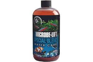 MICROBE-LIFT SBH16 Special Blend Aquarium and Fish Tank Cleaner for Freshwater and Saltwater, 16 Ounces