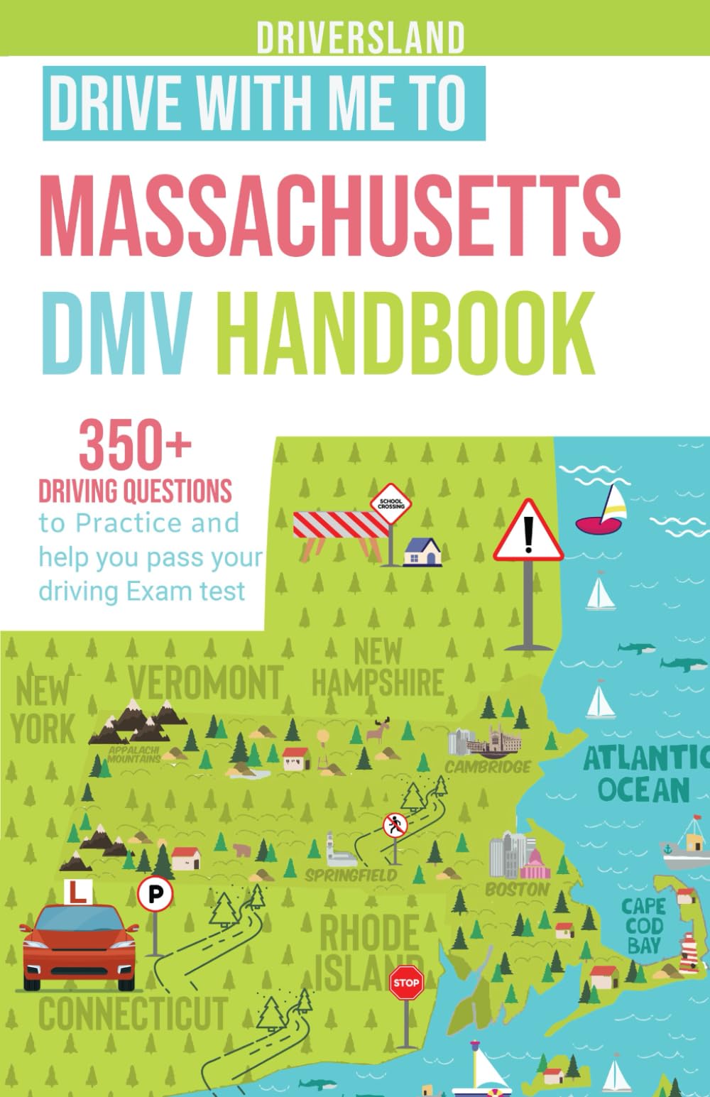 Mua Dive with me to Massachusetts DMV Handbook 350+ Driving Questions
