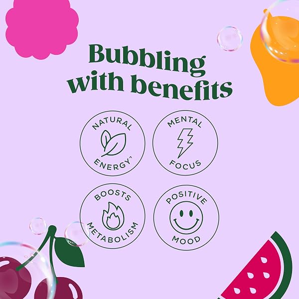 BLOOM NUTRITION SPARKLING ENERGY DRINK – VARIETY PACK – NATURAL CAFFEINE, ZERO SUGAR, 180MG CAFFEINE – ANTIOXIDANT-RICH WITH GREEN COFFEE BEAN, GREEN TEA EXTRACT, PREBIOTICS – 12OZ 12 PACK