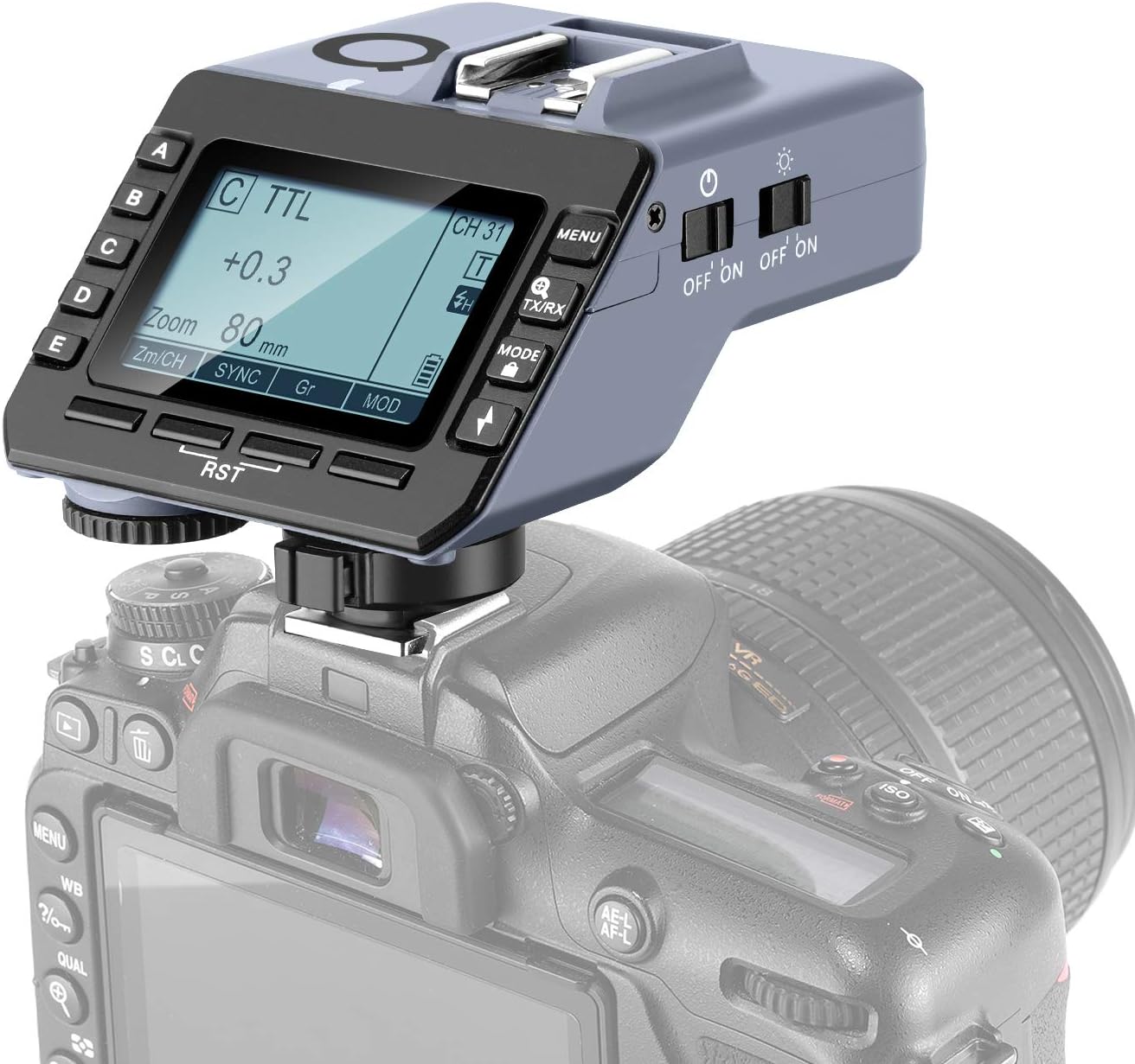 Neewer QN TTL Disparador Flash Inalámbrico Compatible con Cámara