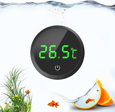 QZQ Digital Wireless Aquarium Thermometer LED Display 0–60°C ±1°C