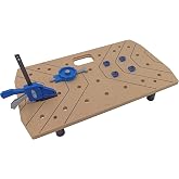 Kreg Portable Work Surface Bundle, Portable Workbench, KWSJAWS100 | Portable Work Surface Bundle Providing a Sturdy, Packable Workbench for Woodworking Projects