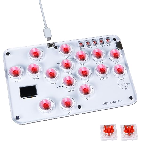 Amazon.com: Varmilo FK2 Sakura Leverless Arcade Controller for