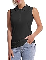 BUBBLELIME Women's UPF 50+ Golf Tennis Sleeveless