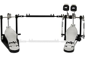 Pacific Drums and Percussion 700 Series Double (Single Chain) Bass Drum Pedal (PDDP712)