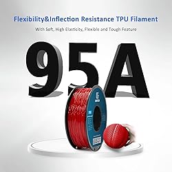 Geeetech 95A TPU Filament 1.75mm, Soft Flexible
