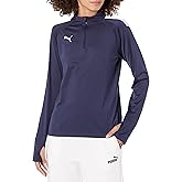 PUMA womens Teamliga 1/4 Zip Top