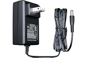 UL Listed 12V 2A 6ft Long Power Supply Adapter, 24W 1.5A 1A 0.8A 0.5A AC/DC Switching Adapter for LED Strip Lights, Keyboard,