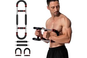 NOAOVO Twister Arm Trainer, Adjustable Resistance Twister Arm Exerciser Chest Exerciser for Men, Portable Chest Workout Equipment Arm Trainer for Men