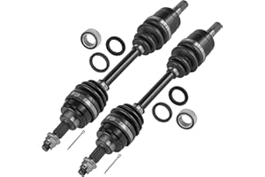 Caltric 44250-HP7-A31 44350-HP7-A31 42250-HN5-671 42250-HN5-672 Front Left & Right CV Joint Axle Compatible with Honda Rancher 350 TRX350FE TRX350FM 2000-2005