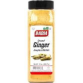 Badia Ground Ginger Powder, 12 oz - Fresh, Aromatic, Ground Ginger Root