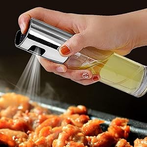 Olive Oil Sprayer Spritzer Bottle for Cooking Oil Dispenser Vinegar Bottle-Air Fryer/Kitchen Cooking/Frying/Salad/Baking/BBQ