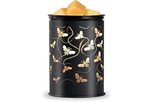 mocosa Metal Wax Melt Warmer, Wax Melter Scented Candle Wax Burner, Wax Warmer for Scented Wax for Home Office Décor and Gifts for Holiday