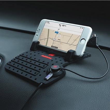 Amazon Com Car Mount Gaosa Car Holder Magnetic Adsorption Stander Charging Cradle Stand For Samsung Smart Phones Car Mount W 2 In 1 Charging Cable