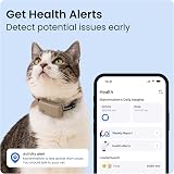 Tractive Smart Cat Tracker Mini | Real-Time GPS | Safety Collar Brown view 3