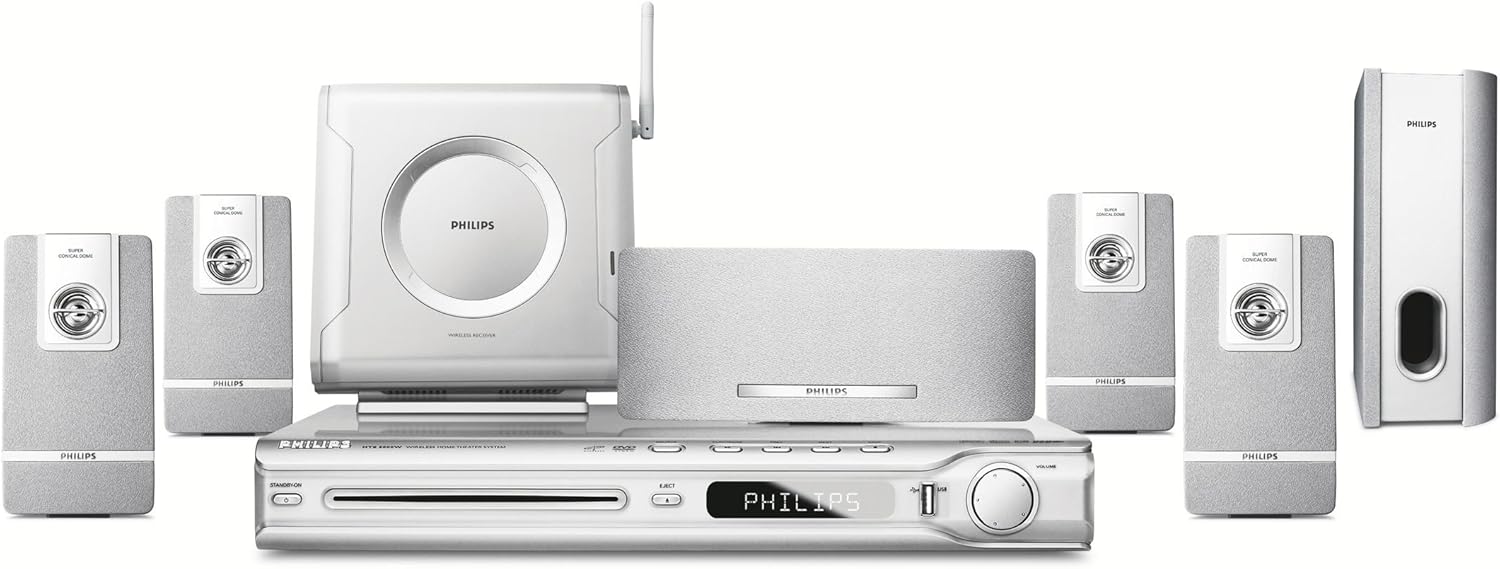 philips hts 5000w wireless home theater system