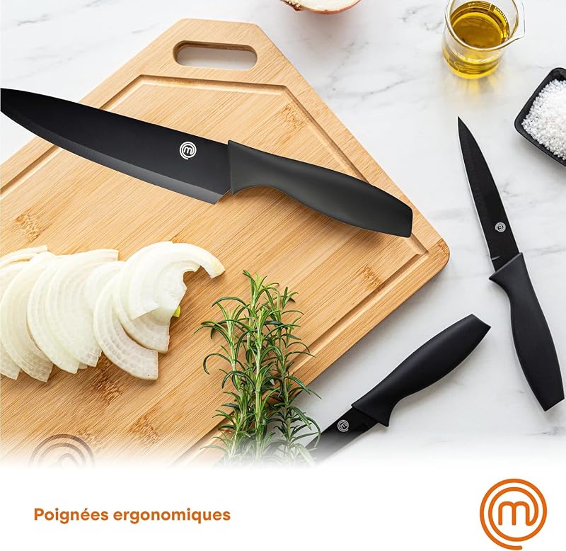 MasterChef Set Couteau Cuisine, Couteaux de Cuisine