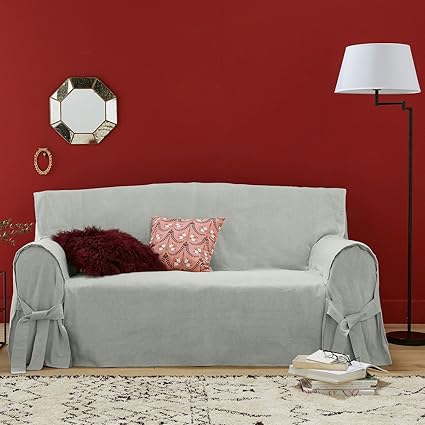 Amazoncom La Redoute Interieurs Jimi Linencotton Sofa Cover Grey