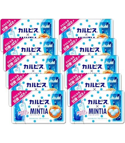 Mintia Assortment 0.2oz 11Types Japanese Tablet Candy Asahi Group