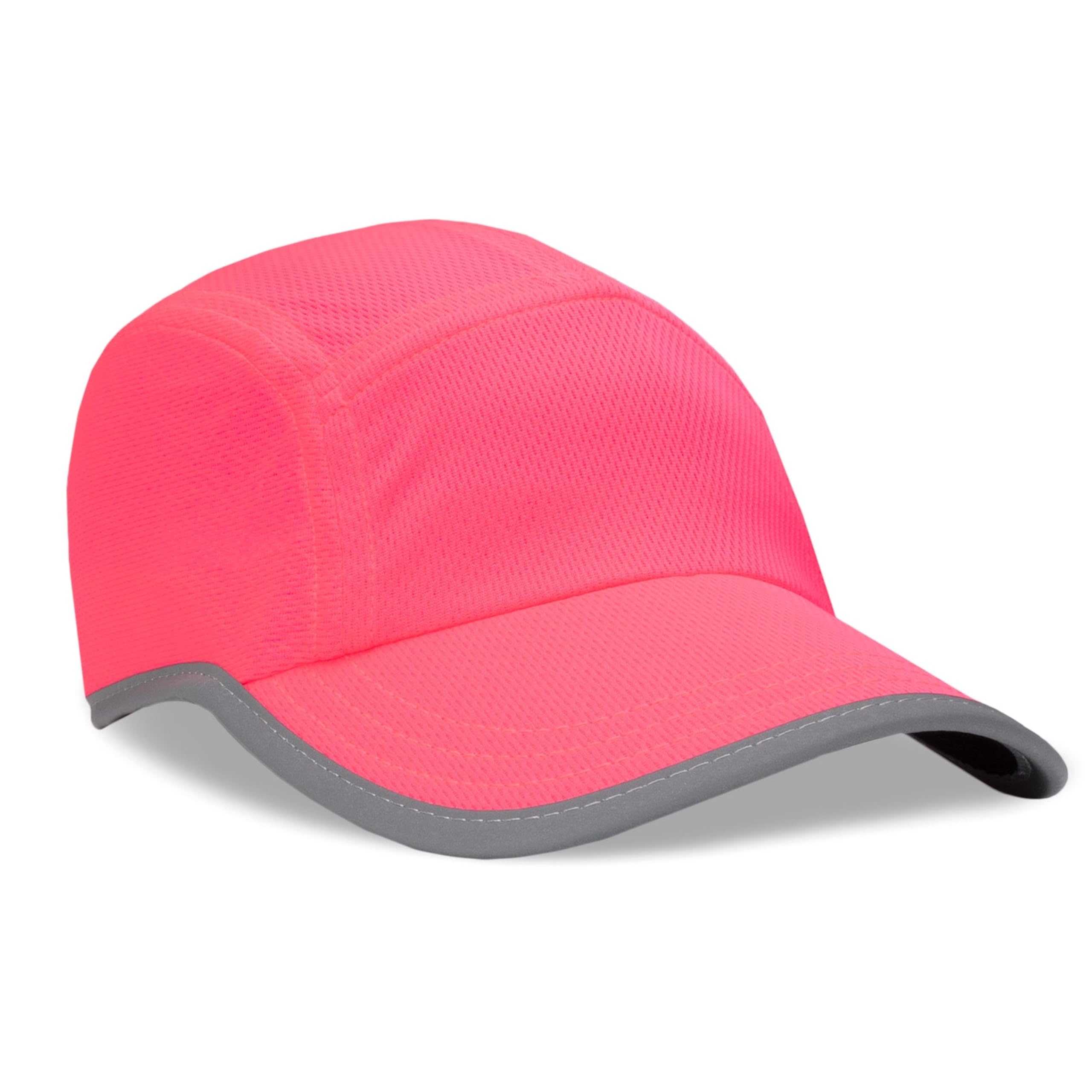 Headsweats Race Hat Women Sport Cap Hi Vis Reflective Running Hat – Neon Pink Plain 7700 890R