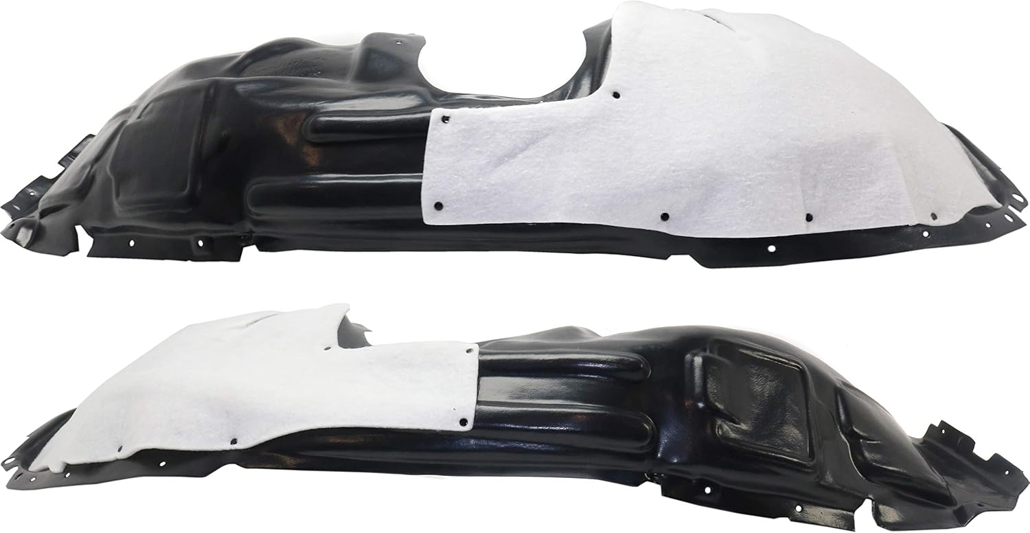 Front Fender Liner Compatible with 20172018 Jeep Cherokee with Insulation Foam