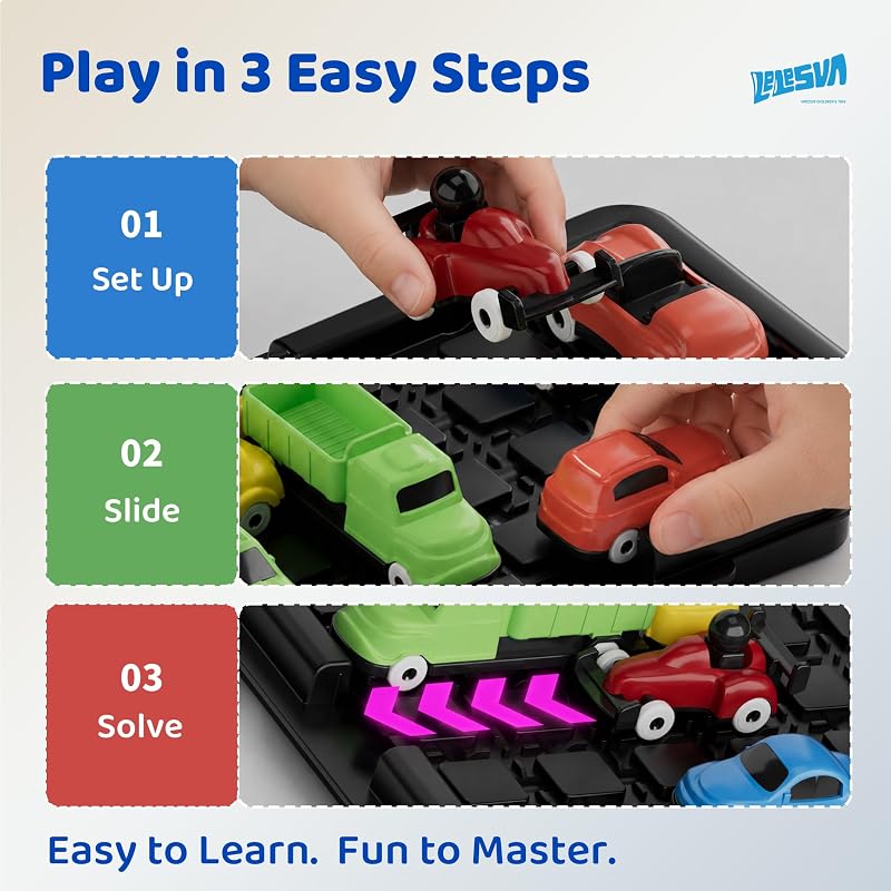 Entsperre das Auto-Schiebepuzzle-Spiel Klotski