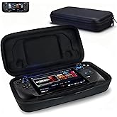 MeloSync Carrying Case Compatible with Steam Deck/Steam Deck OLED, Protective Hard Shell Travel Case for Steam Deck Console & Accessories