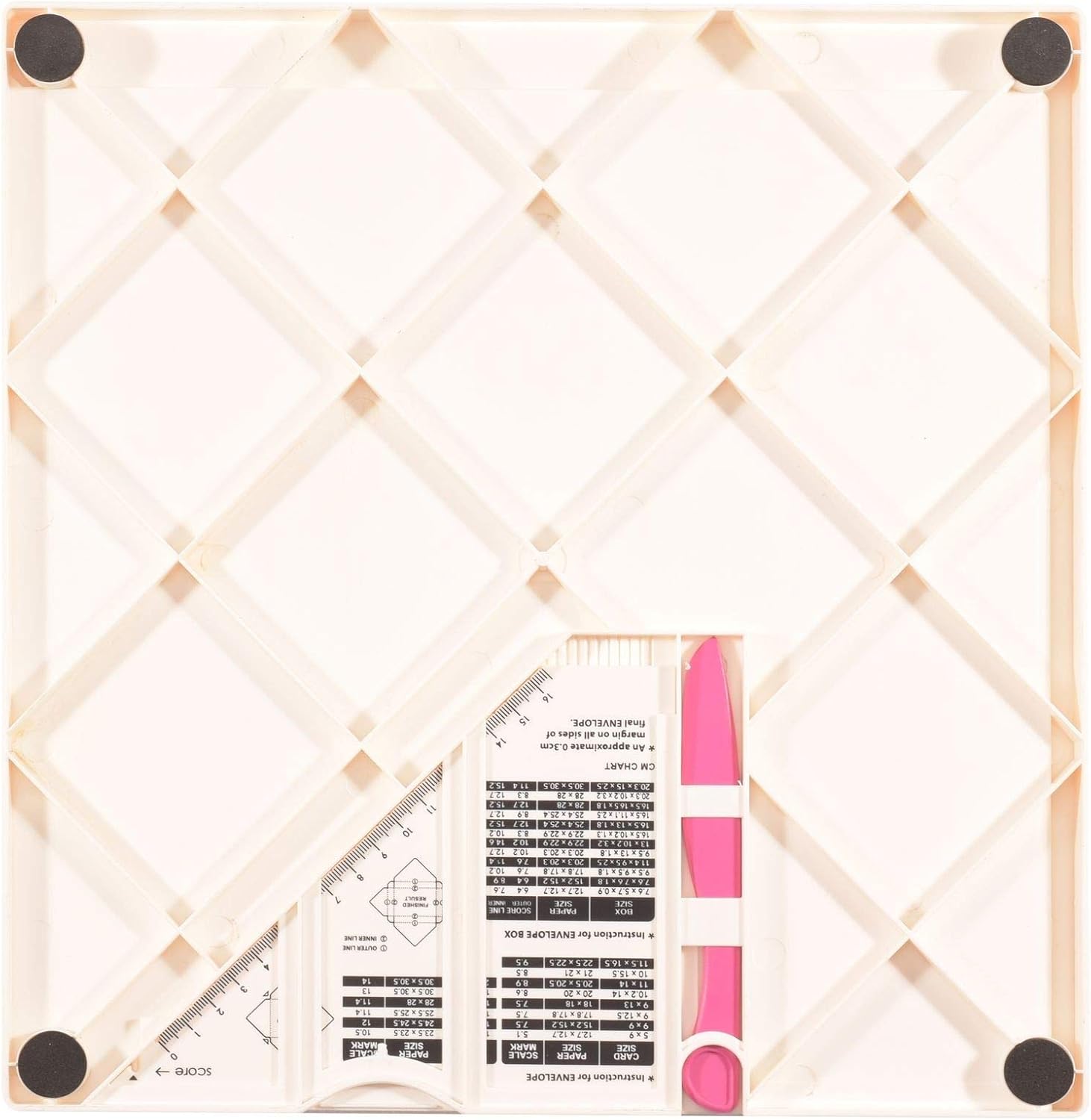 Vaessen Creative Easy-Metric-Scoring Board, Off White, 30,5 x 30,5 cm, 30.5L x 30.5W cm - Image 4