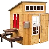 Amazon Com Kidkraft Outdoor Table And Chair Set With Cushions And Navy Stripes Toys Games