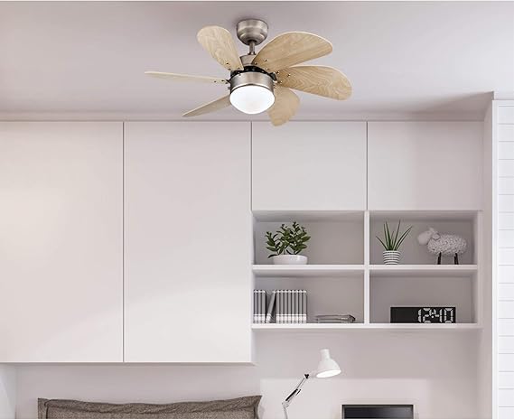 Westinghouse Lighting 7224000 Turbo Swirl Indoor Ceiling Fan With Light 30 Inch Brushed Aluminum