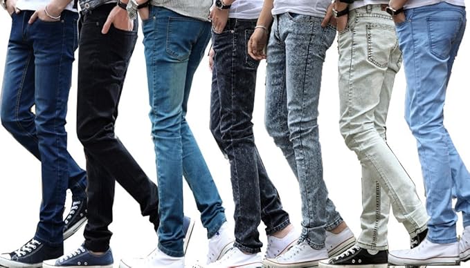 Amazon カジュアル スキニーデニム メンズ パンツ ブルー ライト ブリーチ グレー インディゴ ブラック ネイビー 32 グレー ジーンズ 通販