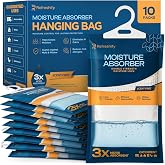 10 Pack Moisture Absorbers and Humidity Absorber Bags for Closet | Fragrance Free High-Efficiency Moisture Absorber &amp; Humidity Packs for Home - Moisture Bags and Dehumidifier Bags for Car