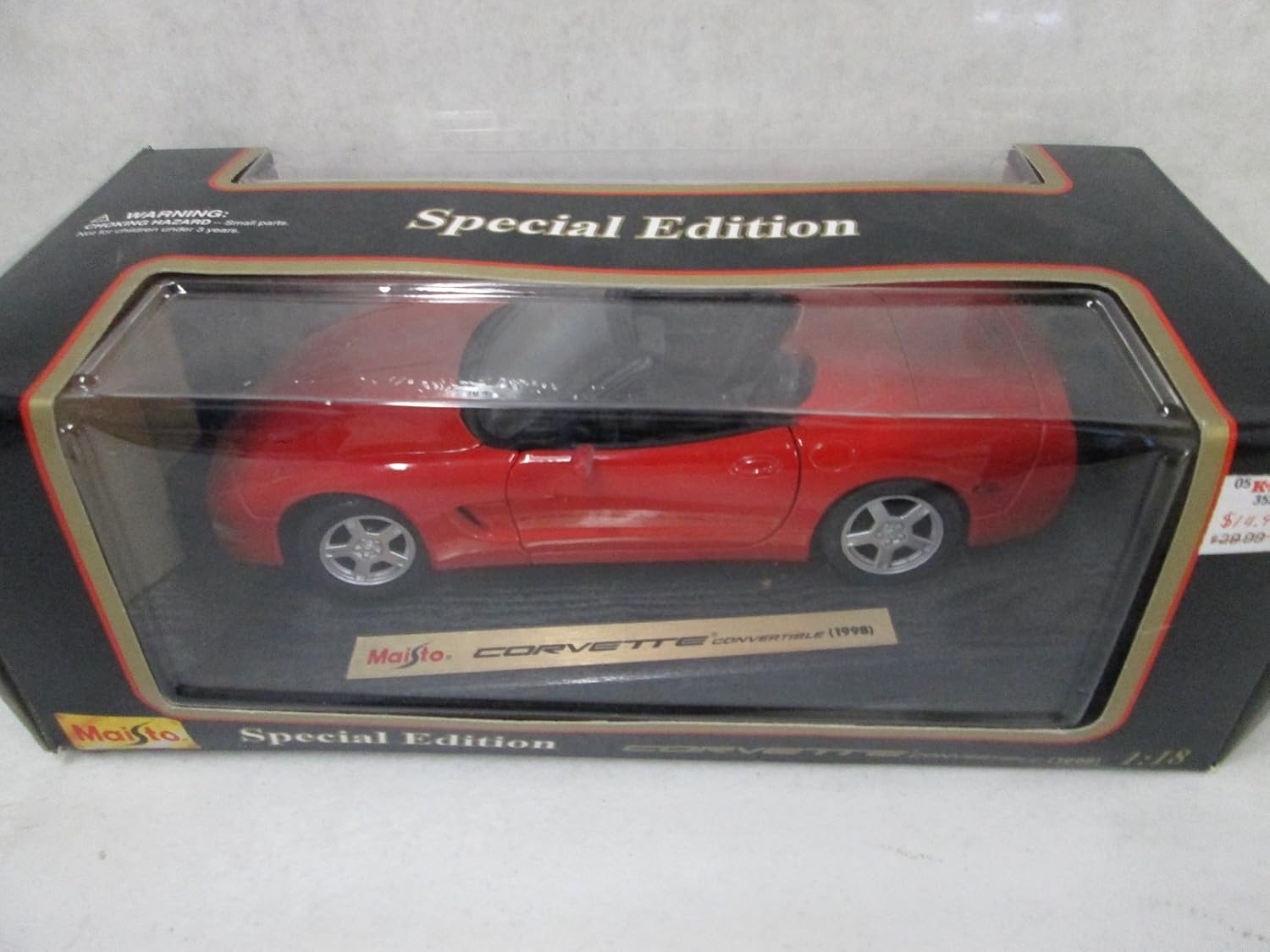maisto 98 corvette convertible