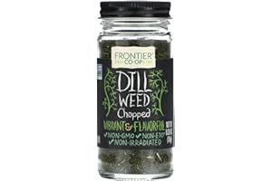 Frontier Culinary Spices Dill Weed Cut and Sifted, 0.35-Ounce Bottle