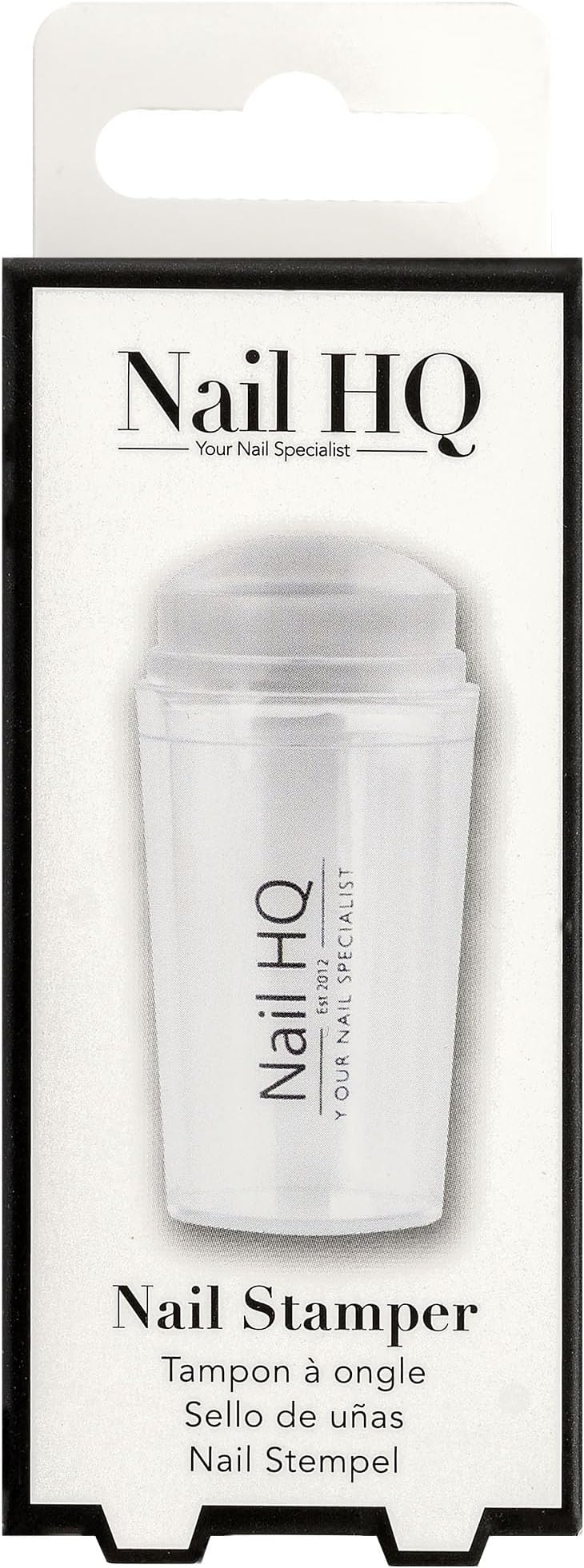 Nail HQ French Manicure Clear Jelly Stamper Silicone Nail Art Tool