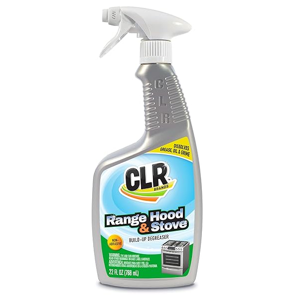 CLR BRANDS RANGE HOOD & STOVE BUILD UP...