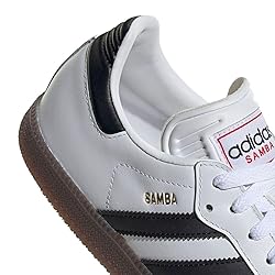 adidas Unisex-Adult Samba Indoor, White/Black/Vivid
