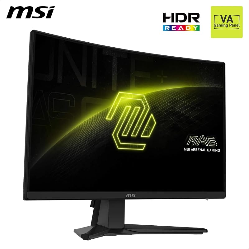 MAG 242CA Monitor Gaming 24" FHD 1500R 1920x1080 VA, 180 Hz, 1ms