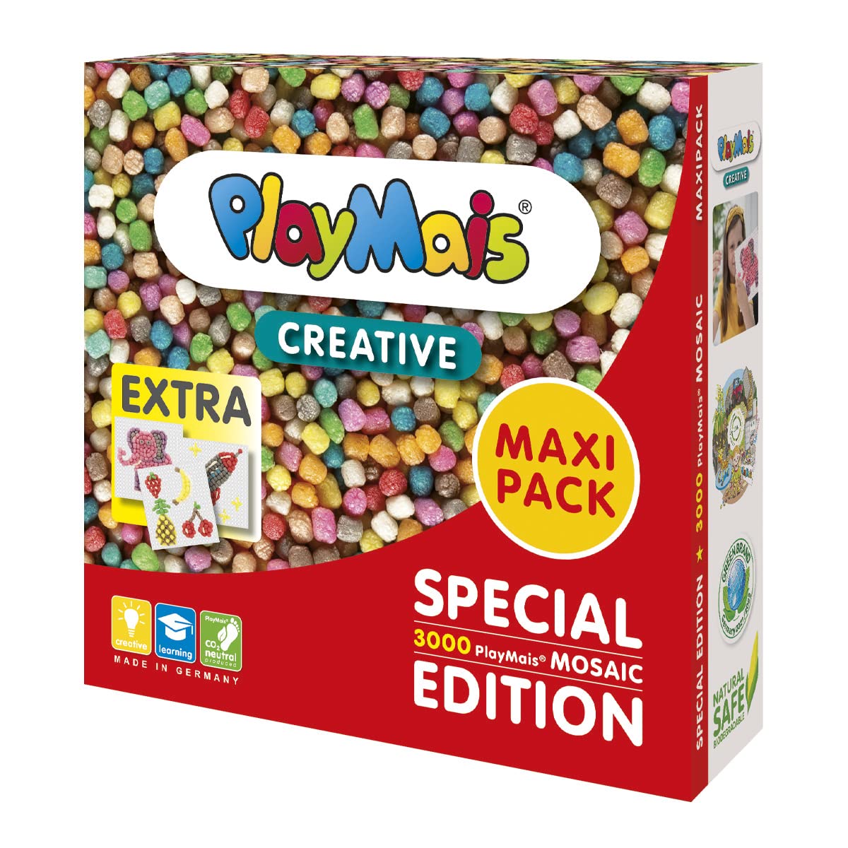 PlayMais Maxi Pack Creative for Children from 3 Years | Motor Skills Toy with 3,000 Templates | Promotes Creativity & Fine Motor Skills
