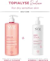 SVR Topialyse 24h Hydrating Gel Wash 1L for Dry Sensitive Skin view 7