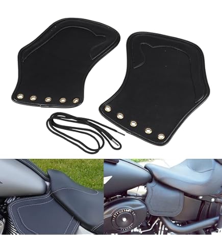 Amazon.com: BID4ZE Motorcycle Heatshield Leather Studs,Side Saddle