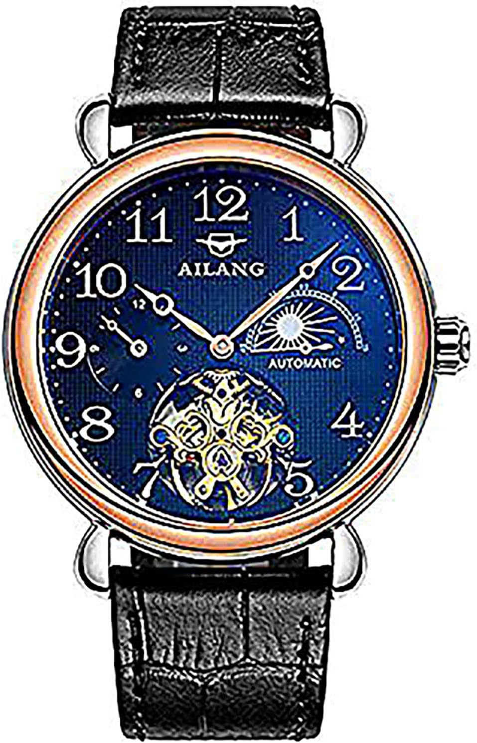 WhatswatchAILANG Luxury Men Vintage Watches Top Brand Mechanical Tourbillon Watch Men Fashion Male Clock Men Waterproof 30M Clock -472