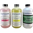 pH Buffer Calibration Solution 3-Pack: pH 4.00 Buffer, pH 7.00 Buffer, and Electrode Storage Solution — 250 mL (8.4 fl oz) Each — NIST Traceable Reference Standards for All pH Meters
