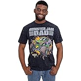 Monster Jam Vintage Wash Matching Family T-Shirt Toddler to Adult Grave Digger