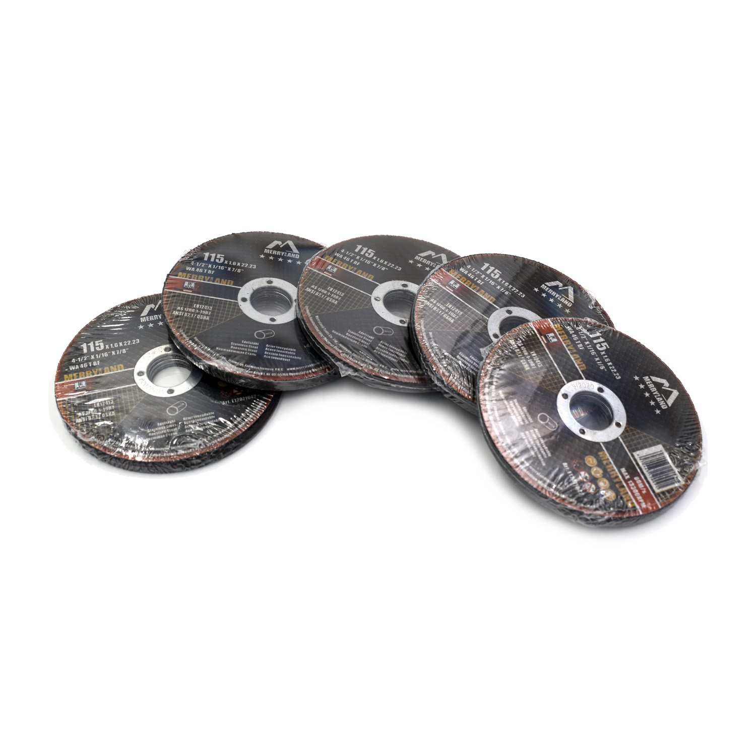 Merryland Cutting Disc 115 Metal for Angle Grinder 115 X 1.6 X 22.23 mm Cutting Wheel 25 Pieces - Image 4