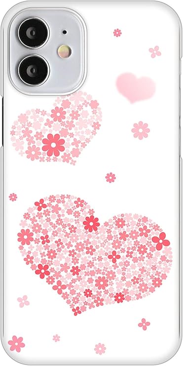 Amazon アイフォン12 Mini クリア ケース カバー Sc4 ピンクのハート 素材クリア 品 ケース カバー 通販
