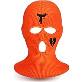 3 Hole Ski Mask Knitted Full Mask Windproof Balaclava Winter Full Face Cover Cycling Neck Warmer for Men Women