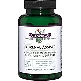 Vitanica Adrenal Assist, Adrenal Support, Vegan, 90 Capsules